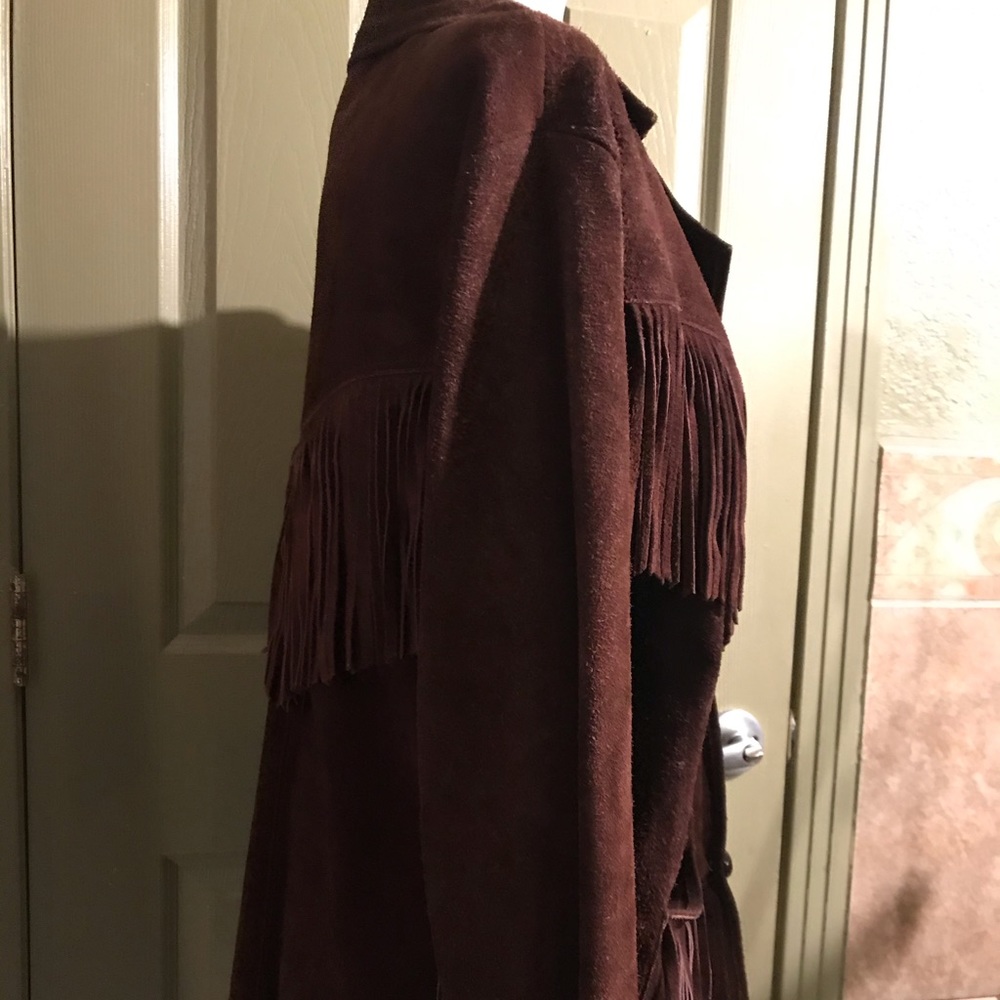 Suede Leather Jacket - image 4